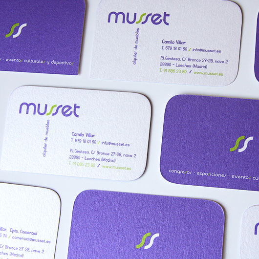 Tarjetas Musset