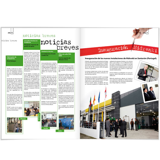 revista interna del Grupo Industrial Vicente Canales